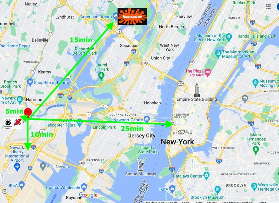 Best Room To Visit Nyc-Subway Access 纽瓦克 外观 照片